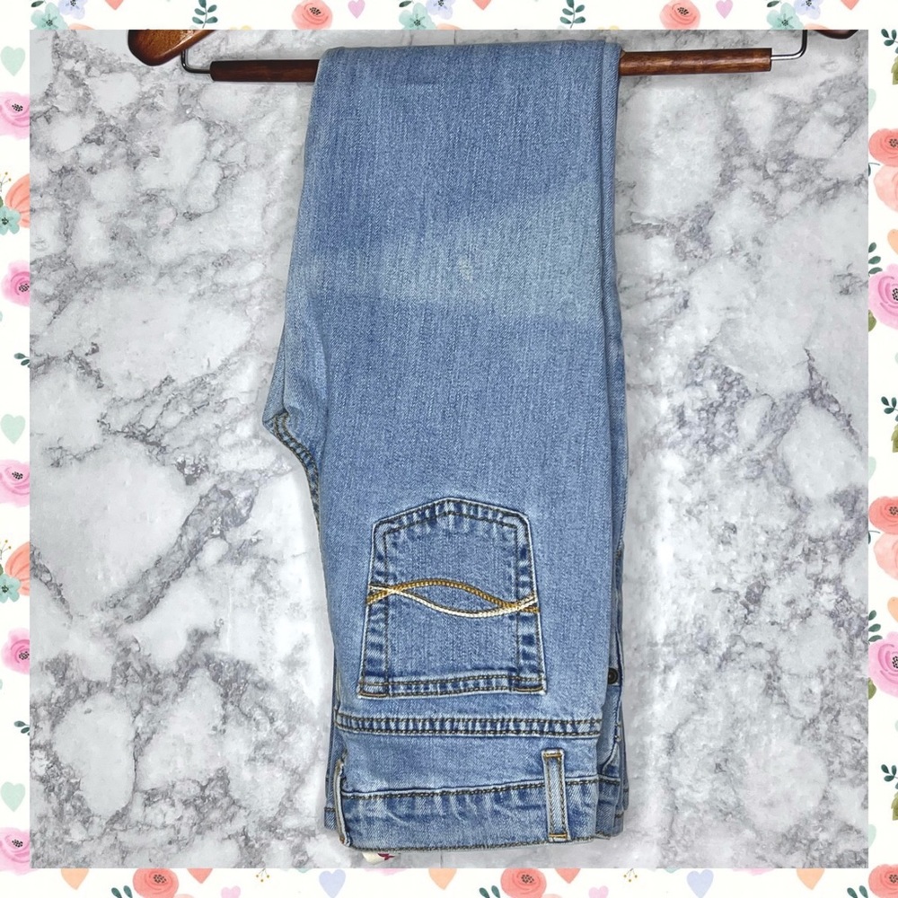 Faded Glory Girls Y2K Light Wash Bootcut Jeans Size 14